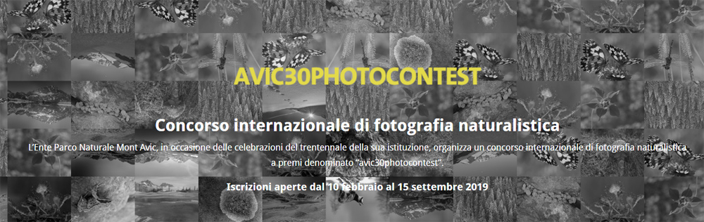 Concorso fotografico Mont Avic - Valle d''Aosta